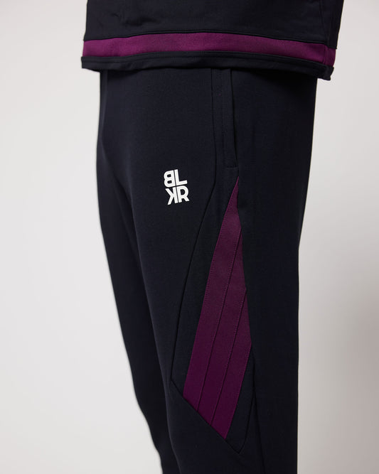 Signature Pants Black Purple