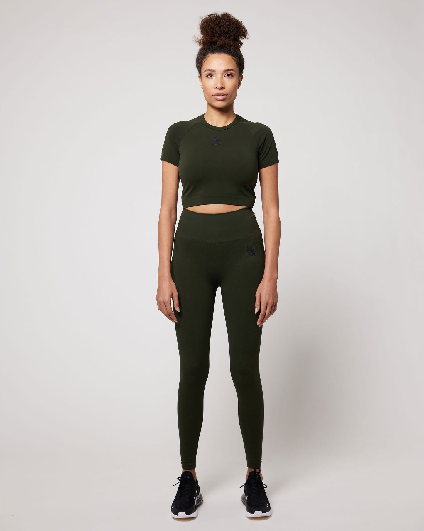 Signature Seamless Tee Army Green