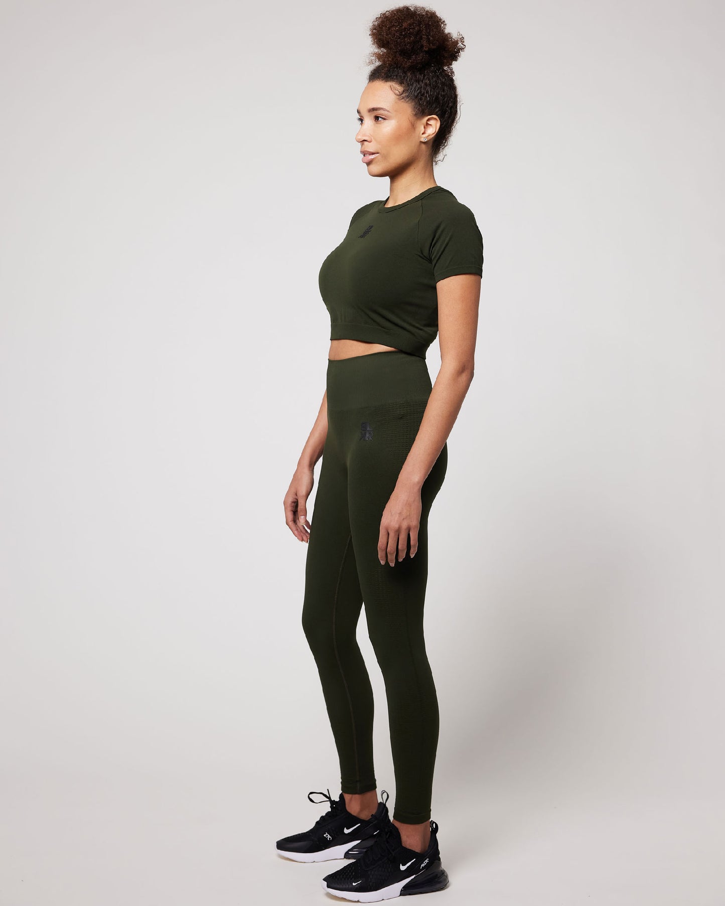 Signature Seamless Tee Army Green