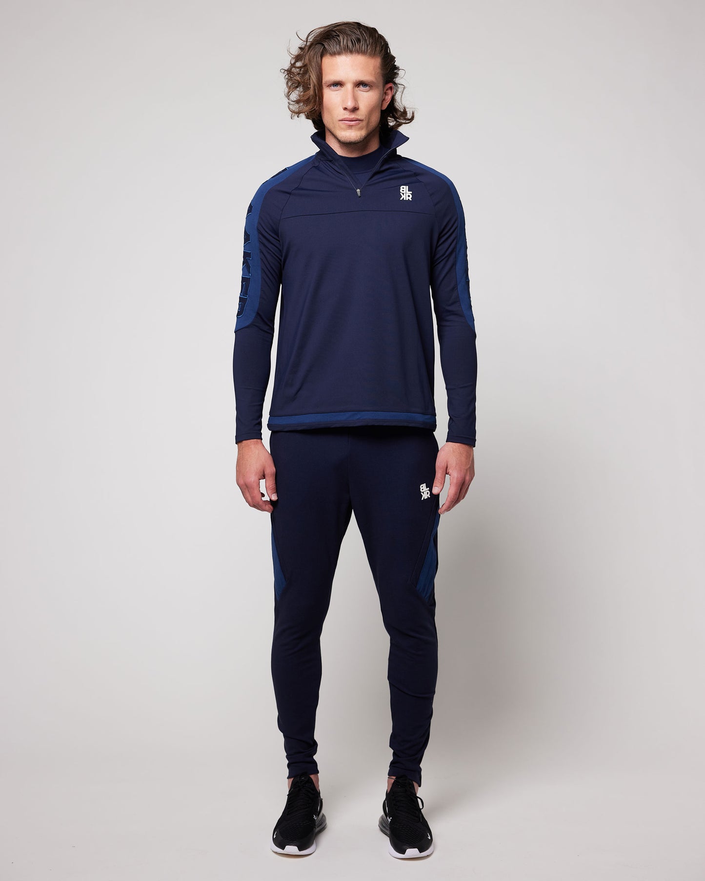 Blaaker navy blue signature sweater, image