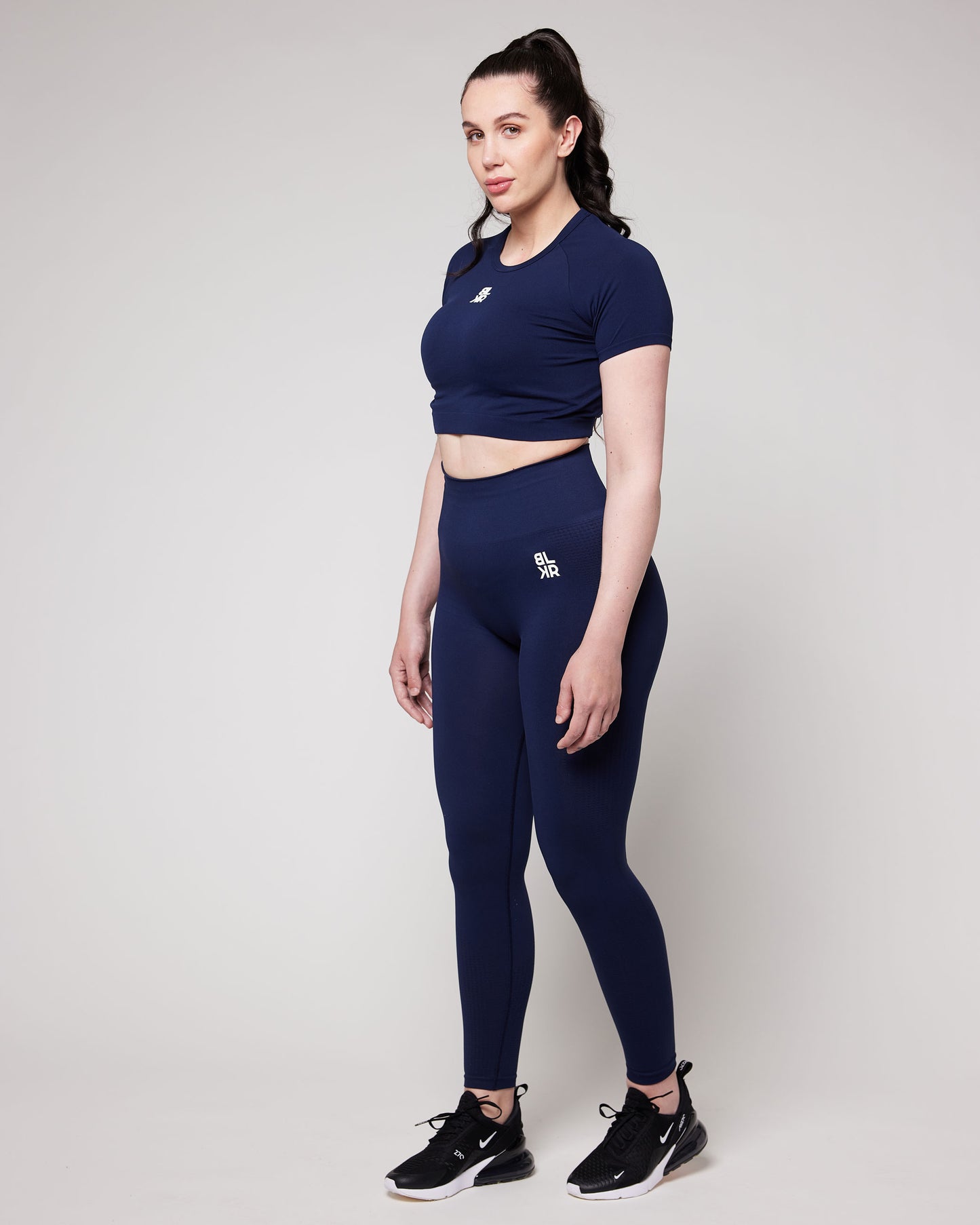 Blaaker navy blue signature leggings, image